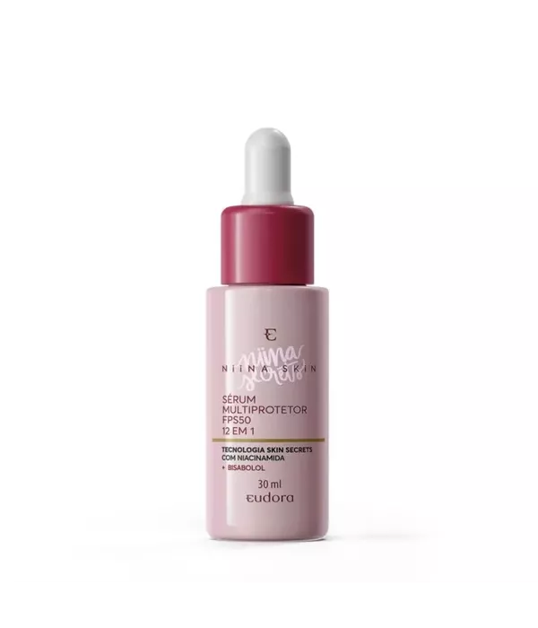 Eudora Niina Skin Sérum Multiprotetor FPs 50 12 em 1 30ml