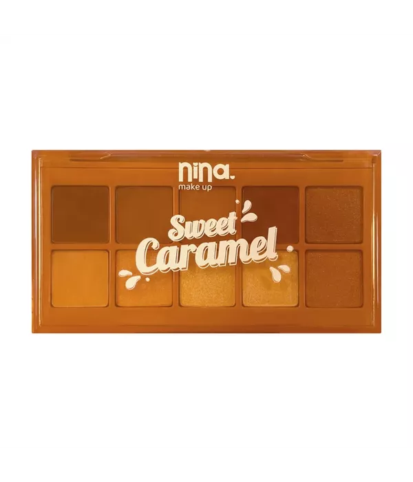 Nina. Make Up Sweet Caramel Paleta de Sombras 10g 