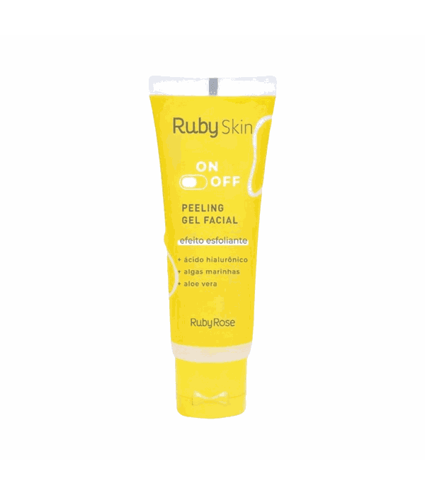 Ruby Rose On Off Peeling Gel Facial Efeito Esfoliante 50g