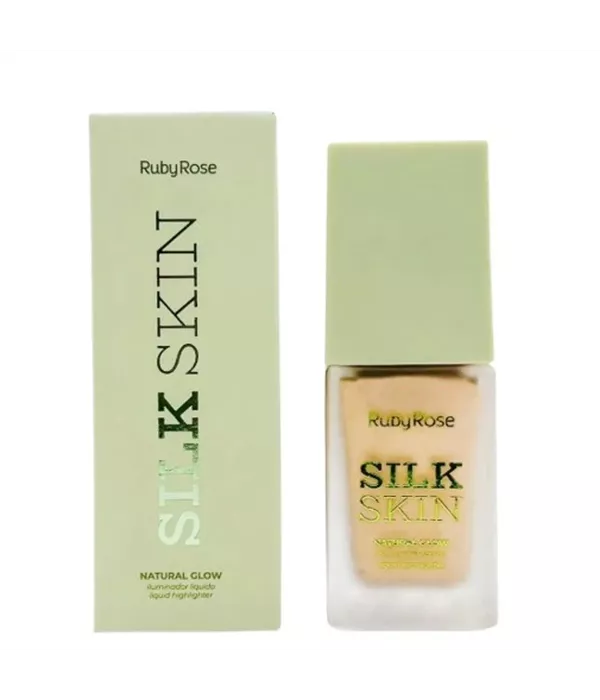 Ruby Rose Silk Skin Natural Glow Iluminador Líquido 24ml Moonlight
