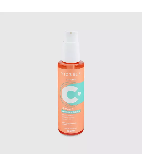 Vizzela Skincare Sabonete Líquido Vitamina C 150ml