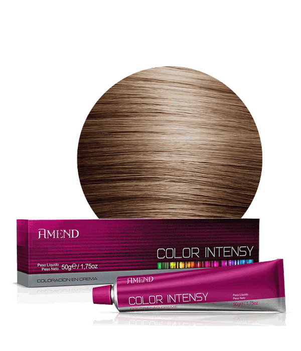 Amend Color Intensy Coloração Creme 7.7 Louro Médio Marrom 50g