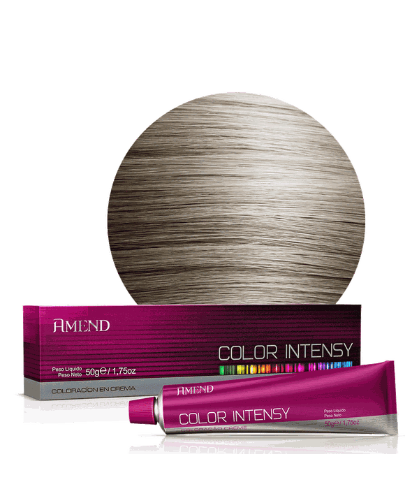 Amend Color Intensy Coloraçao Creme 989 Louro Ultra Claro Pérola 50g
