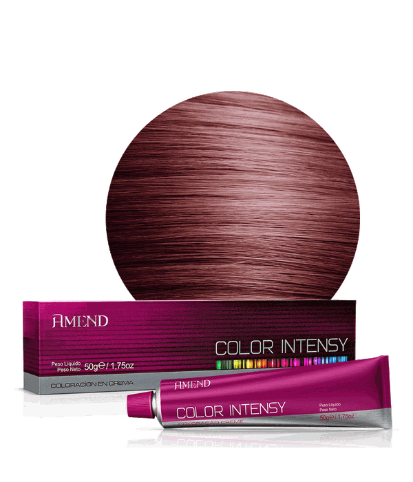 Amend Color Intensy Coloração Creme 4.66 Castanho Médio Vermelho Intenso 50g