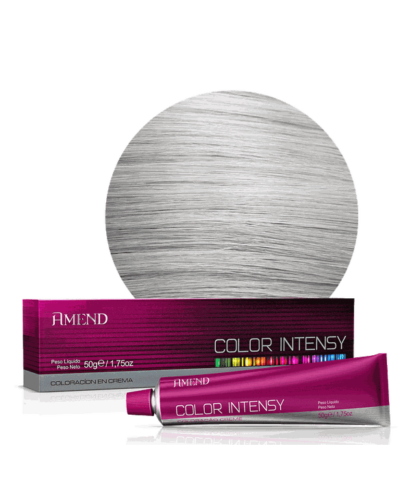 Amend Color intensy Coloração Creme 12.11 Louro Claro Platinado 50g