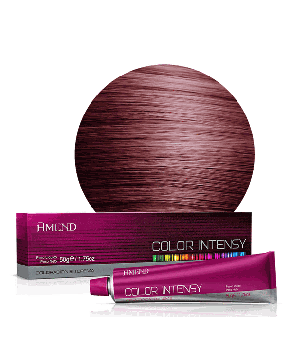 Amend Color Intensy Coloração Creme 6.66 Louro Escuro Vermelho Intenso 50g
