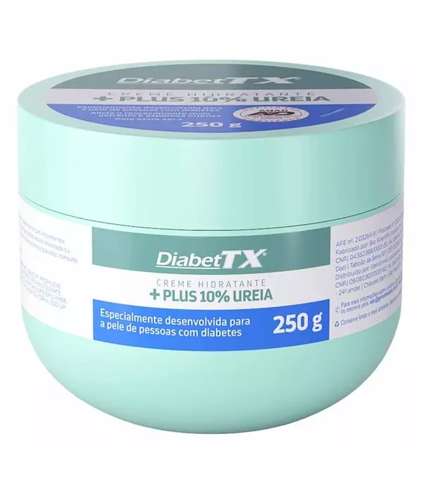 Diabet TX Creme Hidratante + Plus 10% Ureia 250g