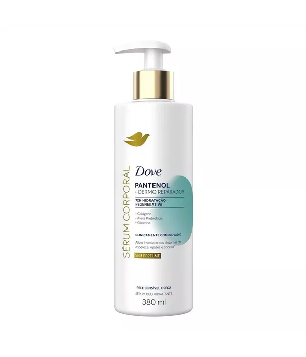 Dove Sérum Deo Hidratante Corporal Pantenol+ Dermo Reparador 380ml