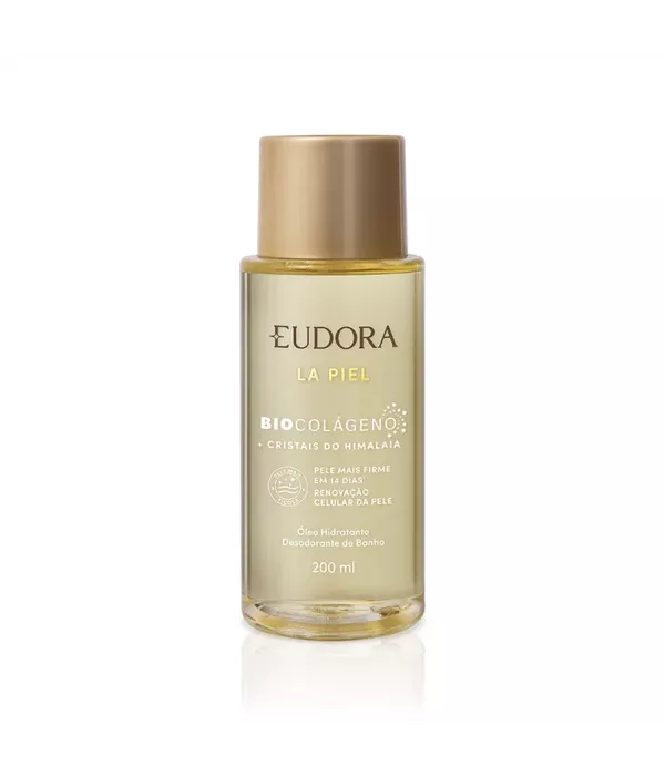 Eudora La Piel Óleo Hidratante Bio Colágeno + Cristais do Himalaia 200ml