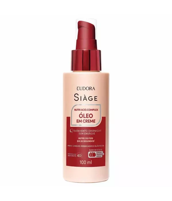 Eudora Siáge Óleo em Creme Nutri Acid.Complex 100ml