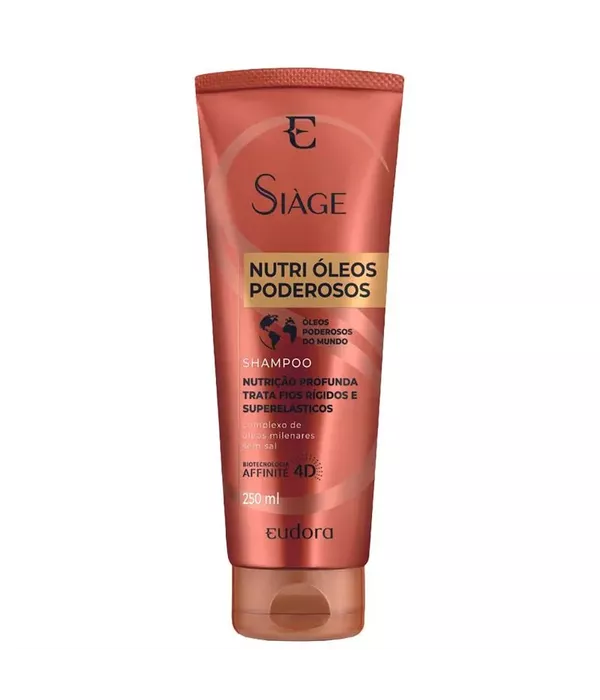 Eudora Siáge Shampoo Nutri Óleos Poderosos 250ml