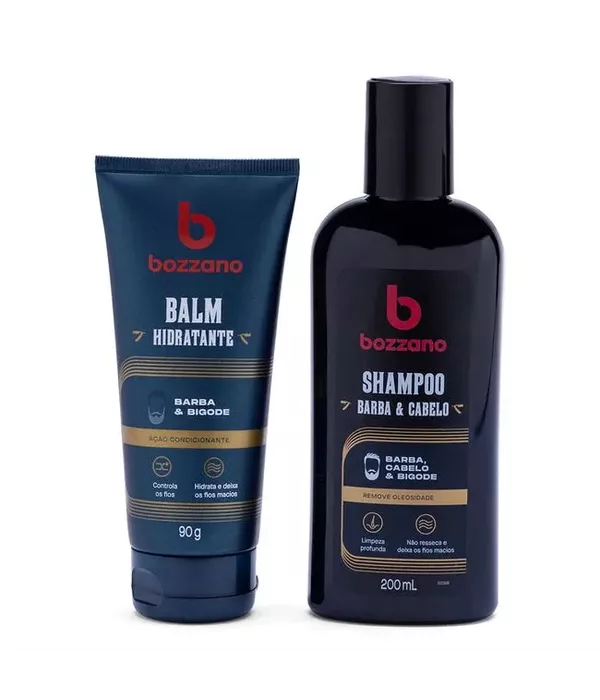 Bozzano Kit para Cabelo e Barba 