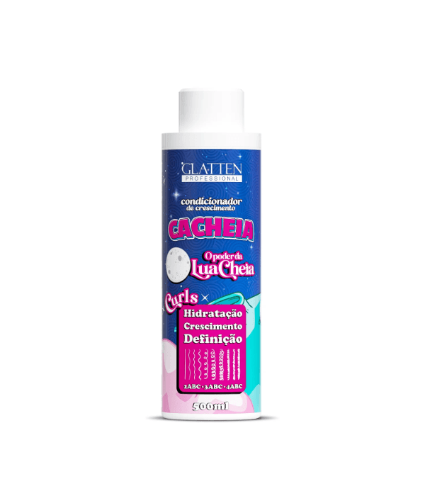 Glatten Condicionador de Crescimento Cacheia 500ml