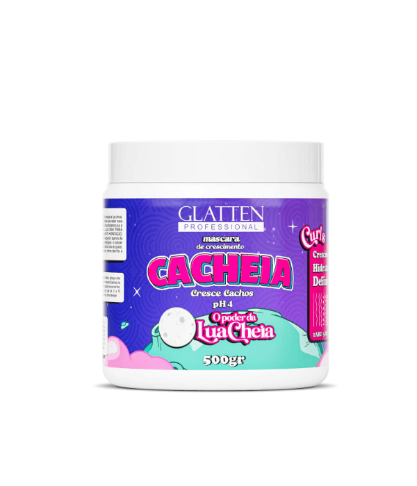 Glatten Máscara de Crescimento Cacheia 500gr