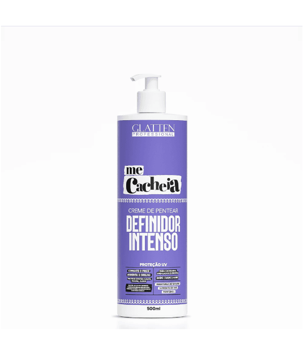 Glatten Me Cacheia Creme de Pentear Definidor Intenso 500ml