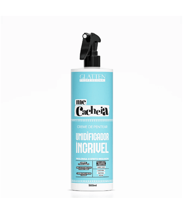 Glatten Me Cacheia Creme de Pentear Umidificador Íncrivel 500ml