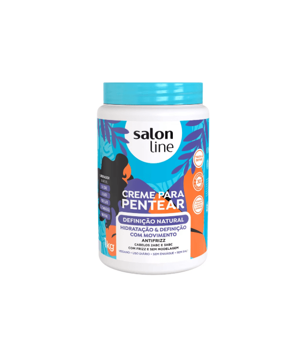 Salon Line Creme Para Pentear Definição Natural 1kg