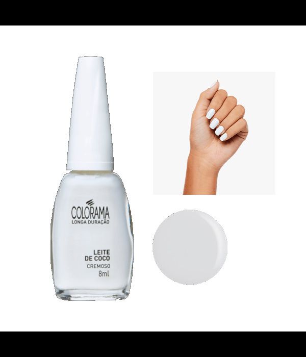 Colorama Esmalte Cremoso Leite de Coco 8ml
