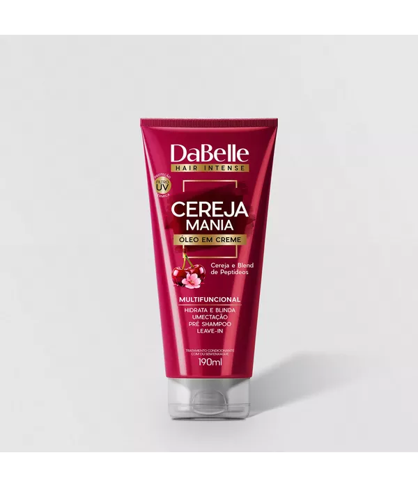 Dabelle Cereja Mania Óleo em Creme Multifuncional 190ml