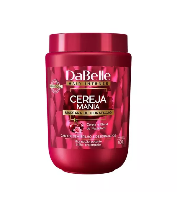 Dabelle Cereja Mania Máscara de Hidratação 800g