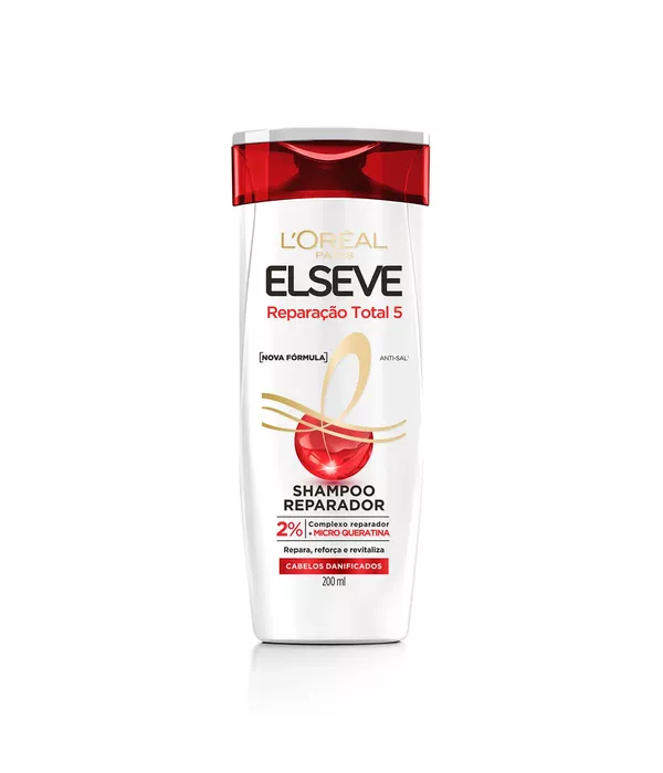 Shampoo Elseve Reparação Total 5 200mL