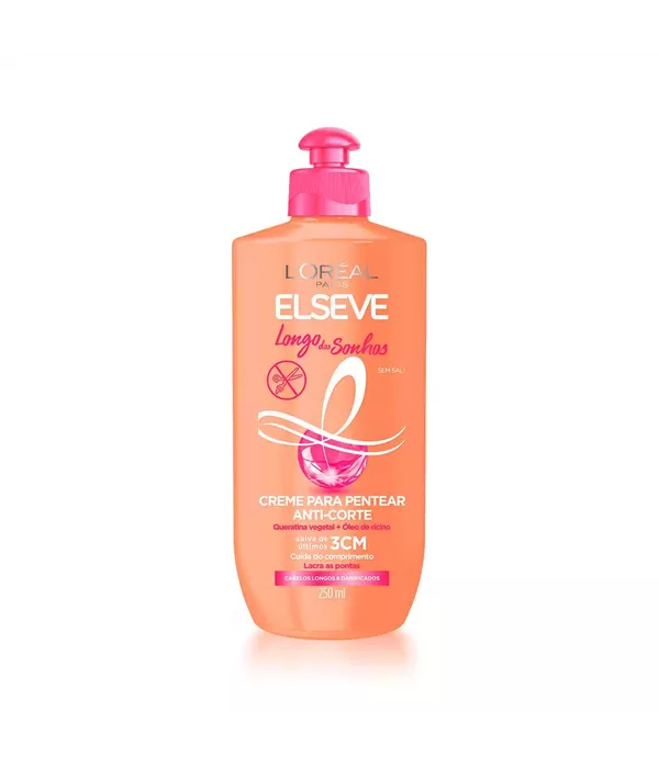 Creme para Pentear Elseve Longo dos Sonhos 250mL