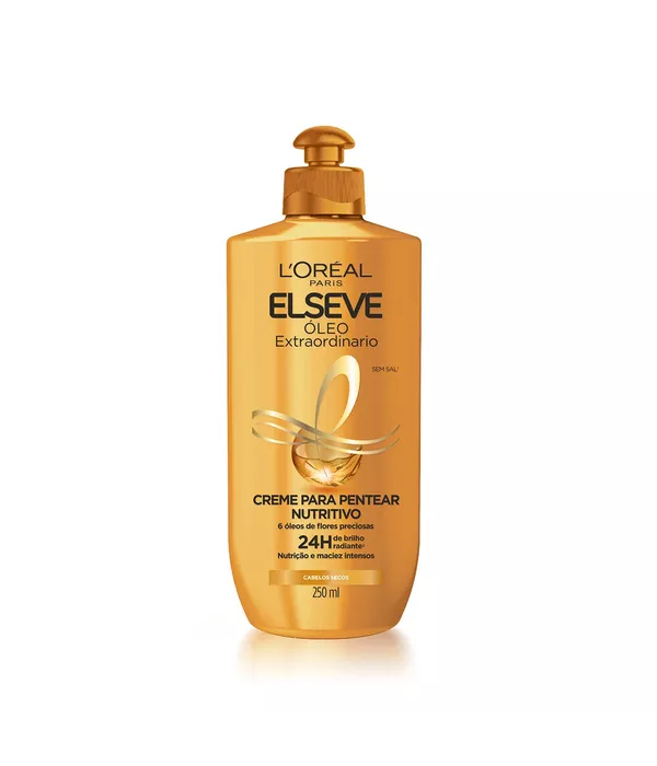 Creme para Pentear Óleo Extraordinário Elseve 250mL