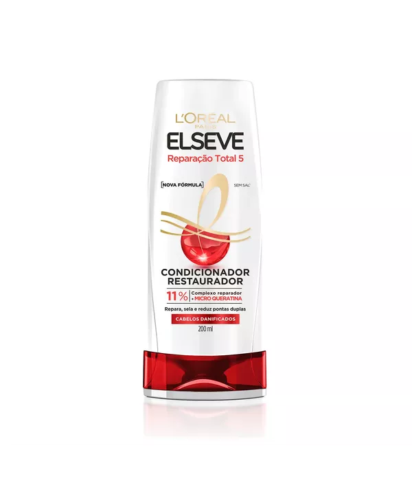 Condicionador Elseve Reparação Total 5+ 200mL