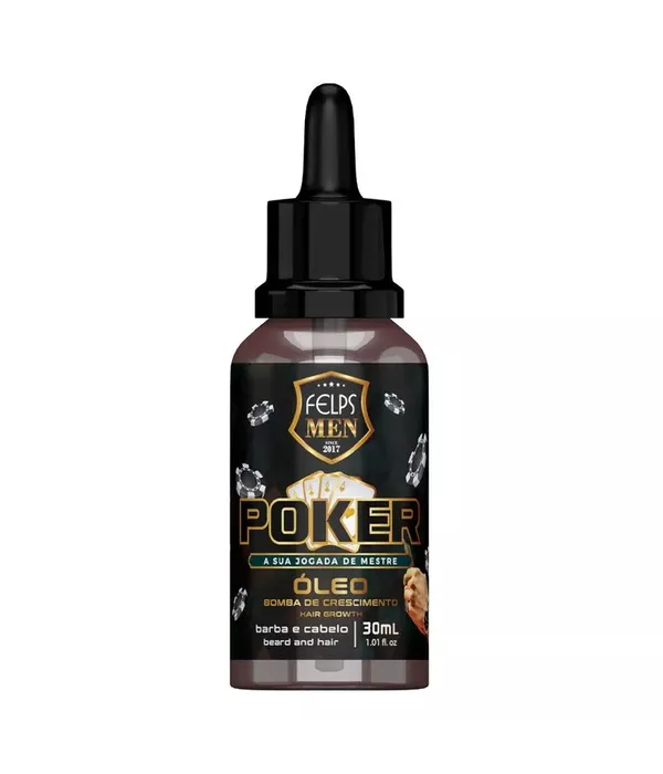 Felps Men Poker – Óleo Bomba de Crescimento 30ml