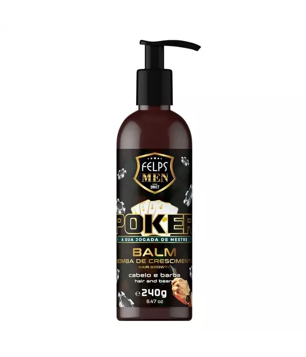 Felps Men Pokder Balm – Hidratante para Cabelo e Barba 240g