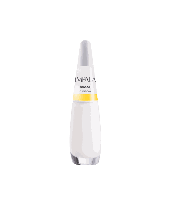 Esmalte Impala Cremoso A Cor da Sua Moda Branco 7,5ml