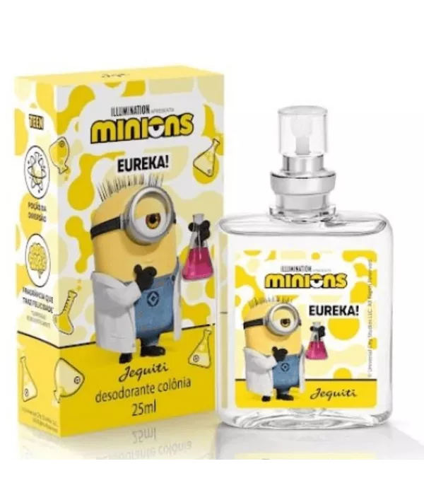 Jequiti Desodorante Colônia Minions Eureka! 25ml