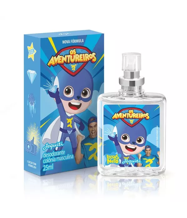 Jequiti Desodorante Colônia Os Aventureiros Masculina 25ml