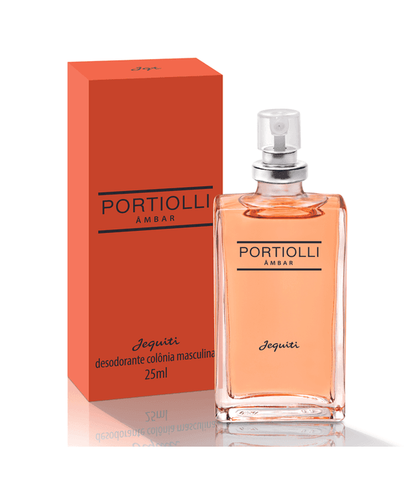 Jequiti Desodorante Colônia Masculina Portiolli Ambar 25ml