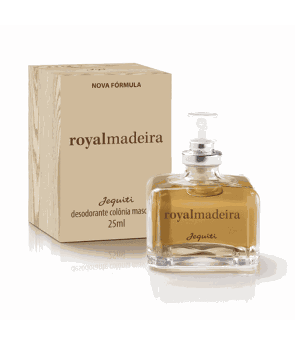 Jequiti Desodorante Colônia Masculina RoyalMadeira 25ml