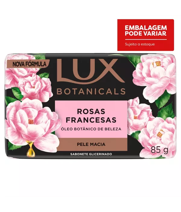 Lux Sabonete em Barra Rosas Francesas 85g