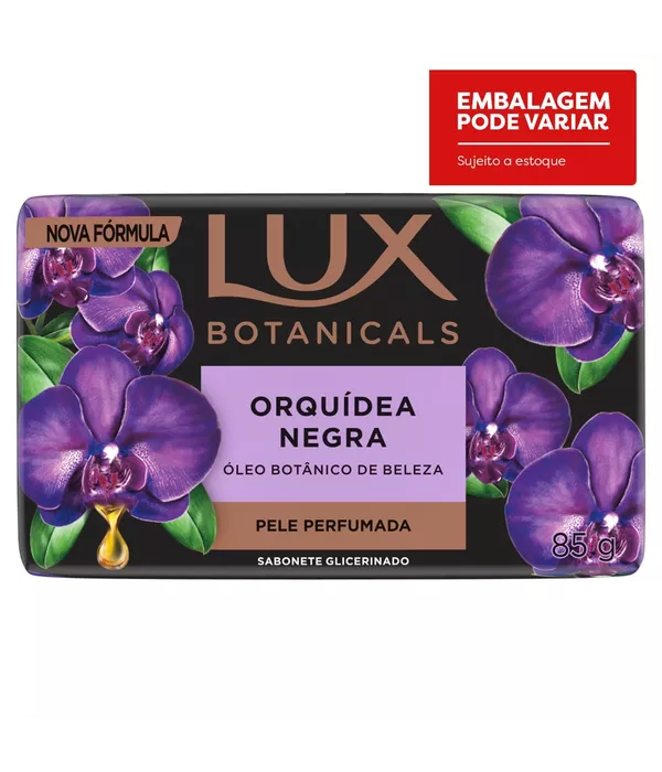 Lux Sabonete em Barra Orquídea Negra 85g