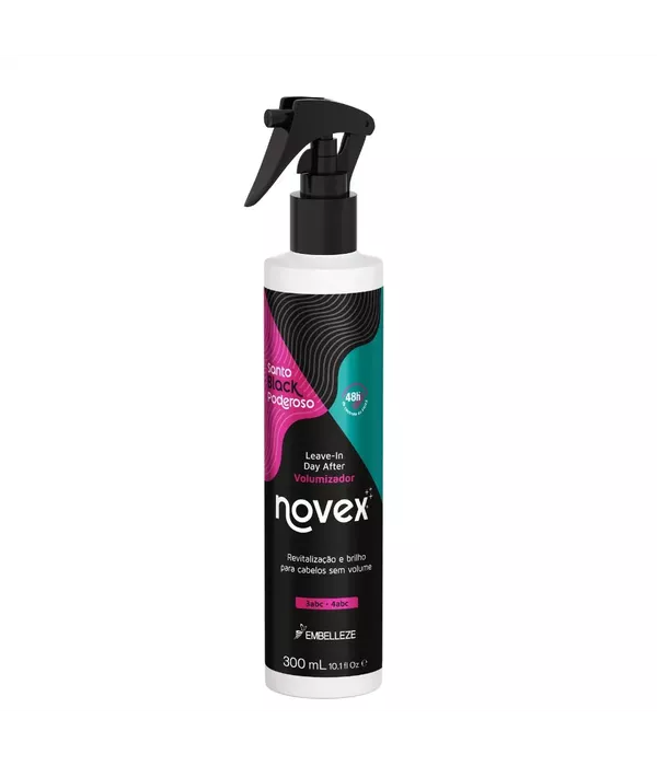 Novex Leave-In Santo Black Poderoso Day After Volumizador 300ML