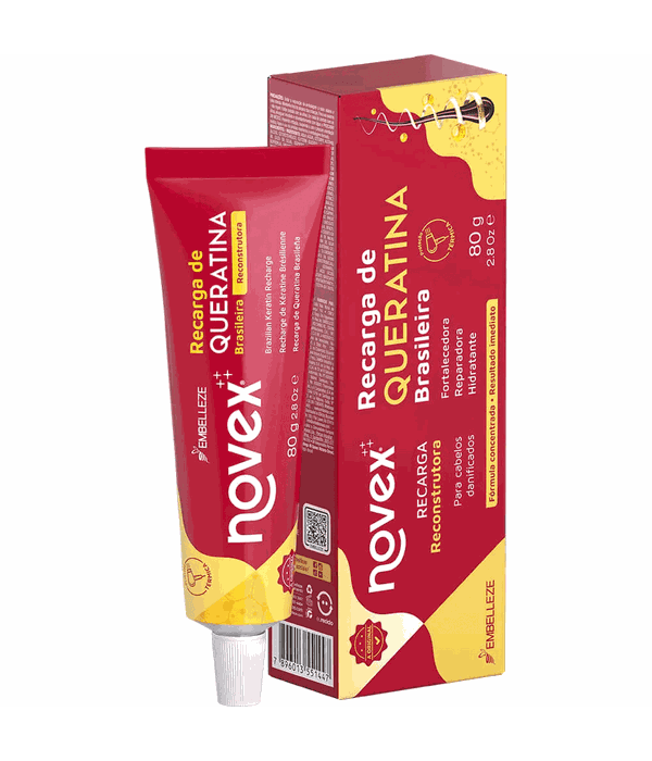 Novex Recarga de Queratina Brasileira 80G