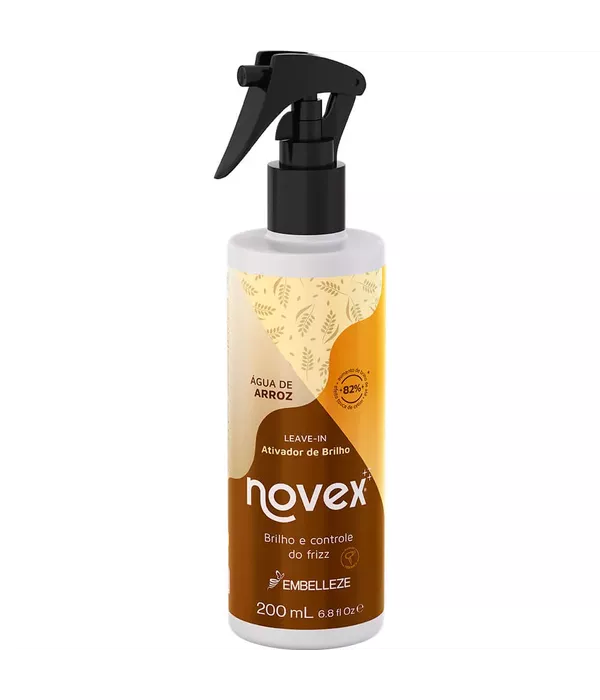 Novex Leave-In Brilho Mágico Água de Arroz 200ML
