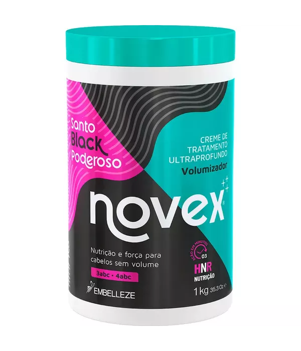 Creme de Tratamento Novex Meus Cachos Santo Black Poderoso 1KG