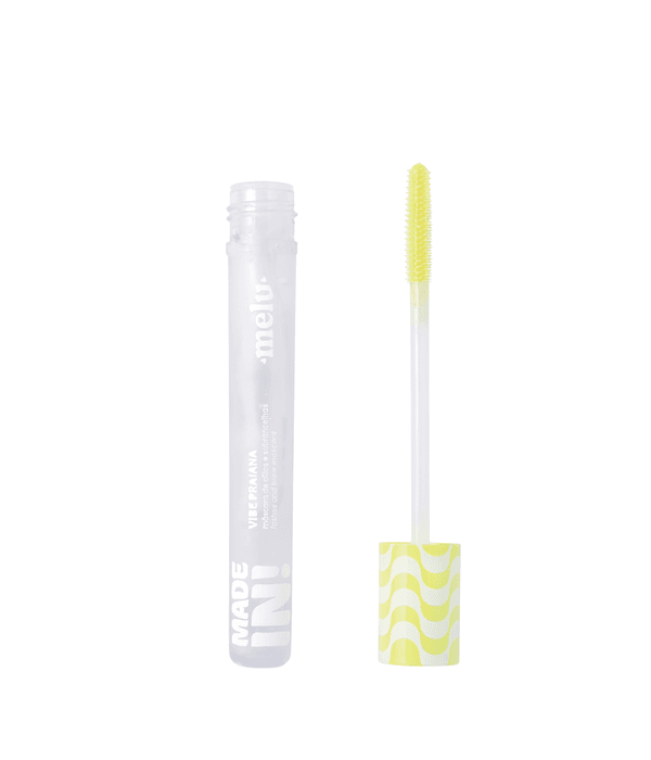 Melu Máscara De Cílios E Sobrancelhas Vibe Praiana Made In - 6Ml