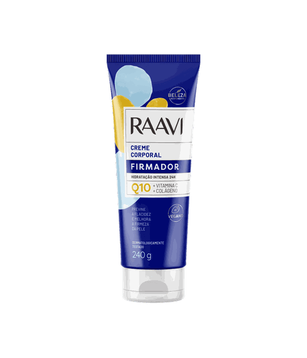 Raavi Creme Corporal Firmador Q10 240g