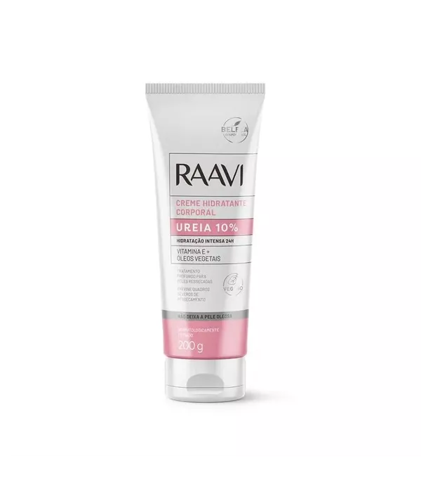 Raavi Creme Hidratante Corporal Ureia 10% 200g