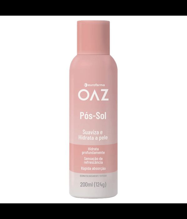  Oaz Pós-Sol Aerossol Suaviza E Hidrata A Pele 200Ml