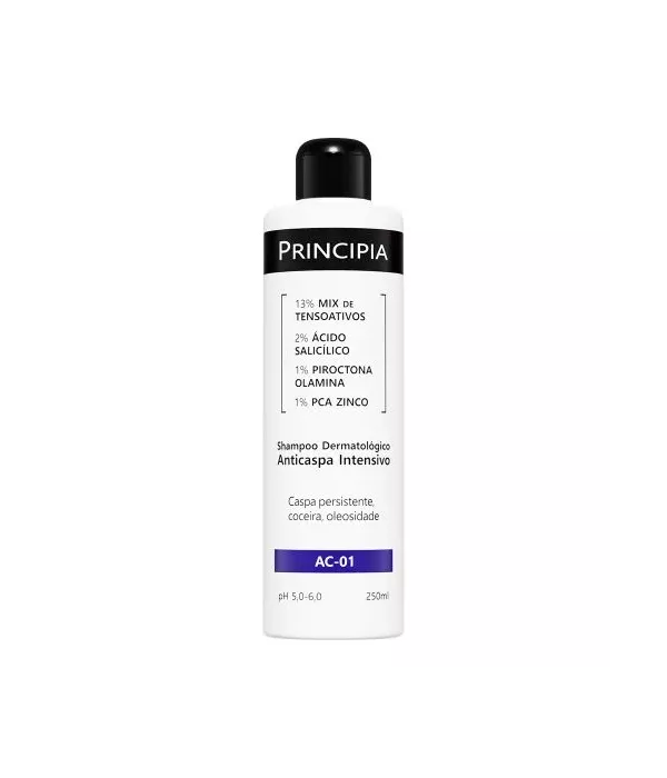 Principia Shampoo Dermatológico Anticaspa Intensivo Ac-01 250ml