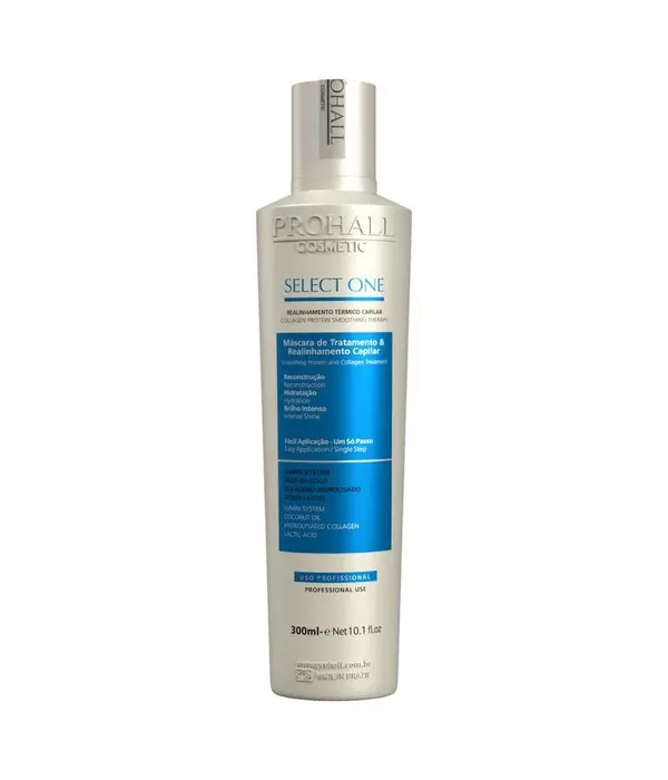 Prohall Select One Máscara Capilar Antifrizz 300ml 