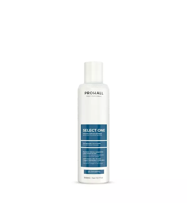 Prohall Select One Máscara Capilar Antifrizz 300ml 