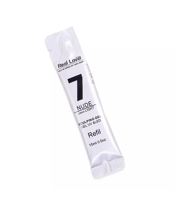 Real Love Refil para Gel de Alongamento para Unhas - Linha Light - 15ml 7 