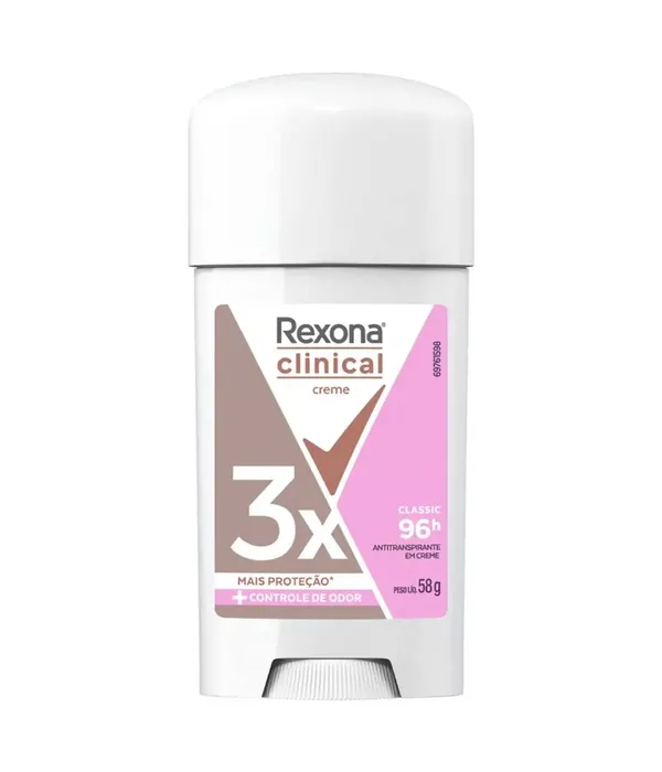 Desodorante Clinical Rexona Femenino Creme 58g Classic